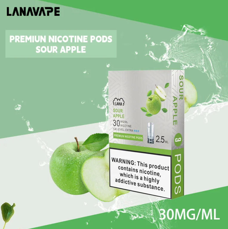 LAna青蘋果,LANA菸彈,LANA煙彈,LANA口味,lana,lana電子煙,lana電子菸,lana電子加熱煙,lana主機,lana口味推薦,lana口味,lana推薦,lana煙彈,